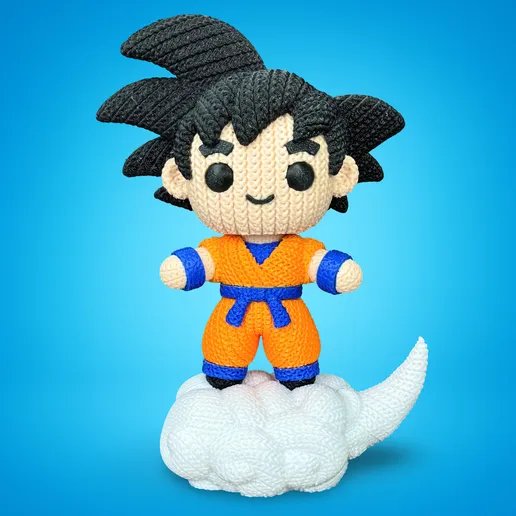 Goku - Crochê 