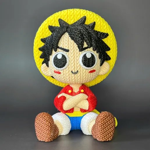 Luffy - Crochê