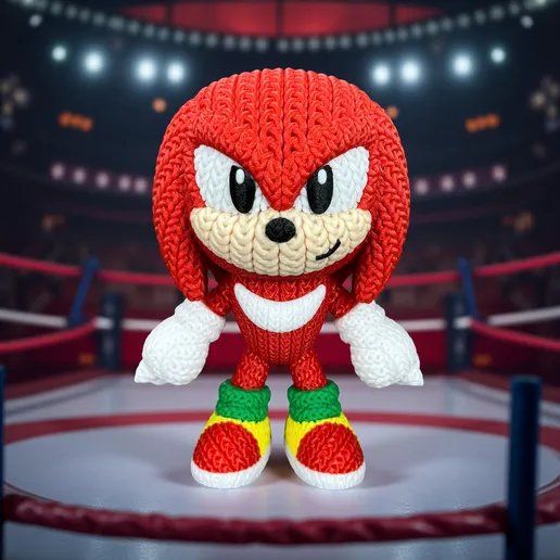 Knuckles - Crochê