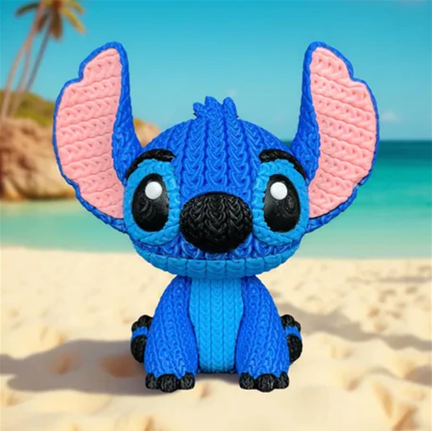 Boneco Stitch Estilo Crochê