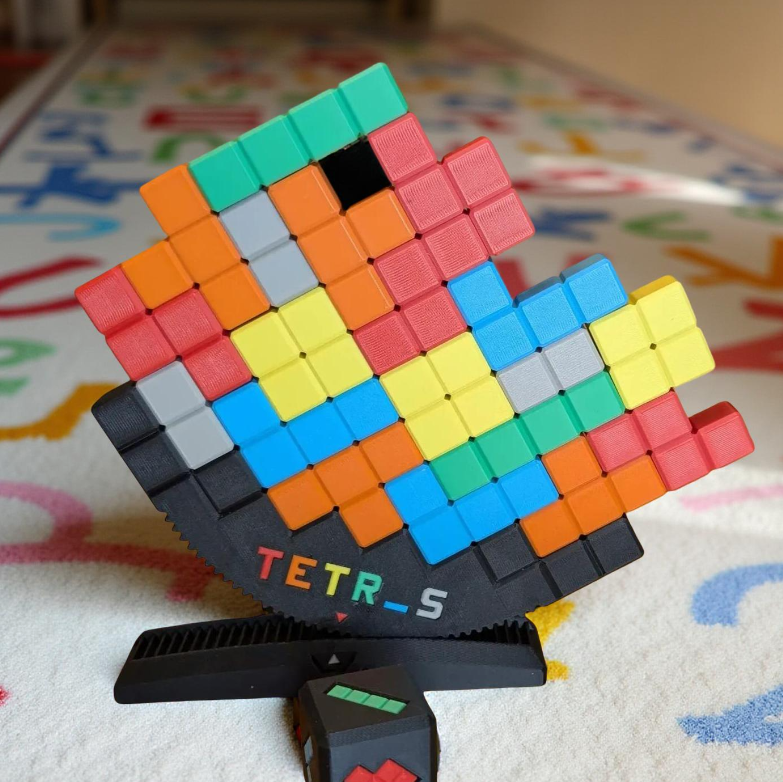 Jogo de Equilíbrio Estilo Tetris