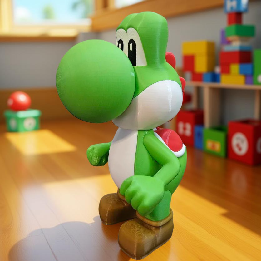 Boneco Yoshi - Mario